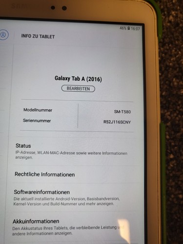 Samsung galaxy tab 2016 - a,